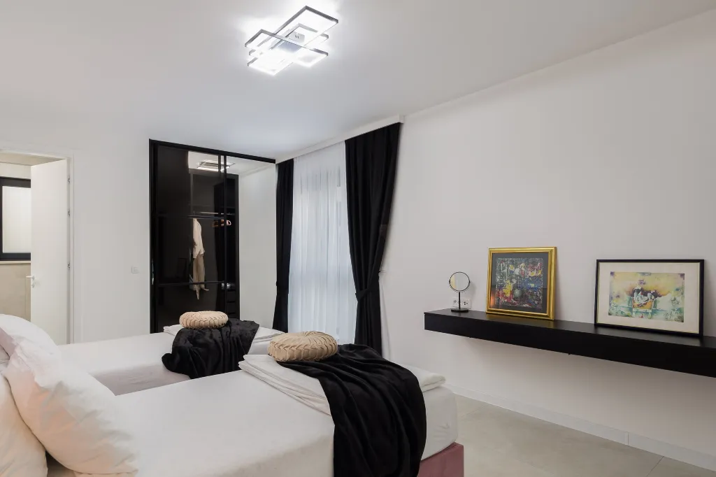Contemporary Seafront Villa with Private Pool in Okrug Gornji