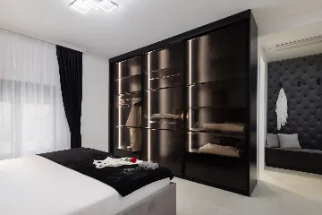 Contemporary Seafront Villa with Private Pool in Okrug Gornji