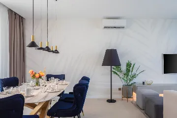 Beachfront Family Villa with Pool in Tkon