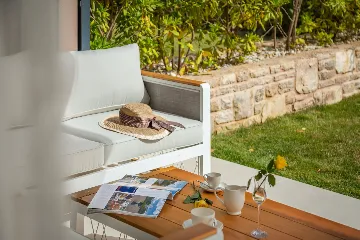 Beachfront Family Villa with Pool in Tkon