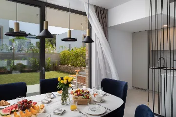 Beachfront Family Villa with Pool in Tkon