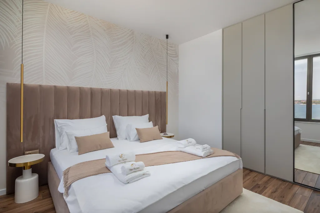 Beachfront Family Villa with Pool in Tkon