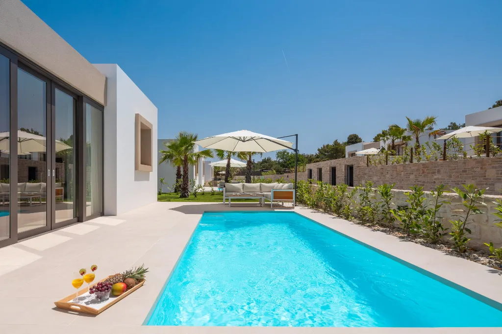 Modern Seaside Villa with Private Pool in Tkon