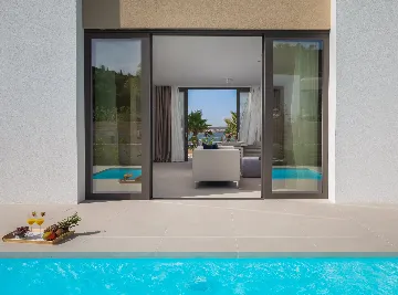 Modern Seaside Villa with Private Pool in Tkon