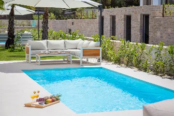 Modern Seaside Villa with Private Pool in Tkon