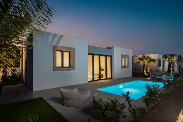 Modern Seaside Villa with Private Pool in Tkon