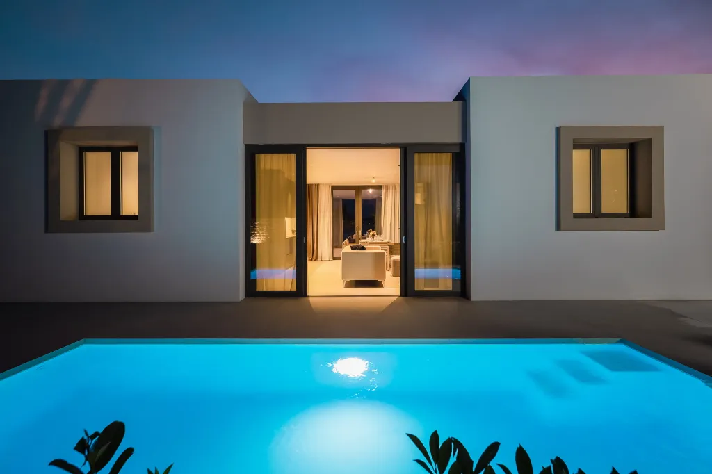 Modern Seaside Villa with Private Pool in Tkon