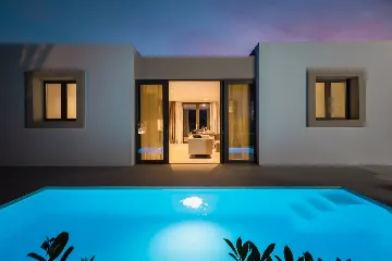 Modern Seaside Villa with Private Pool in Tkon