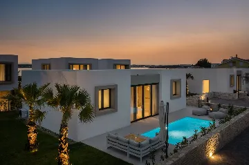 Modern Seaside Villa with Private Pool in Tkon