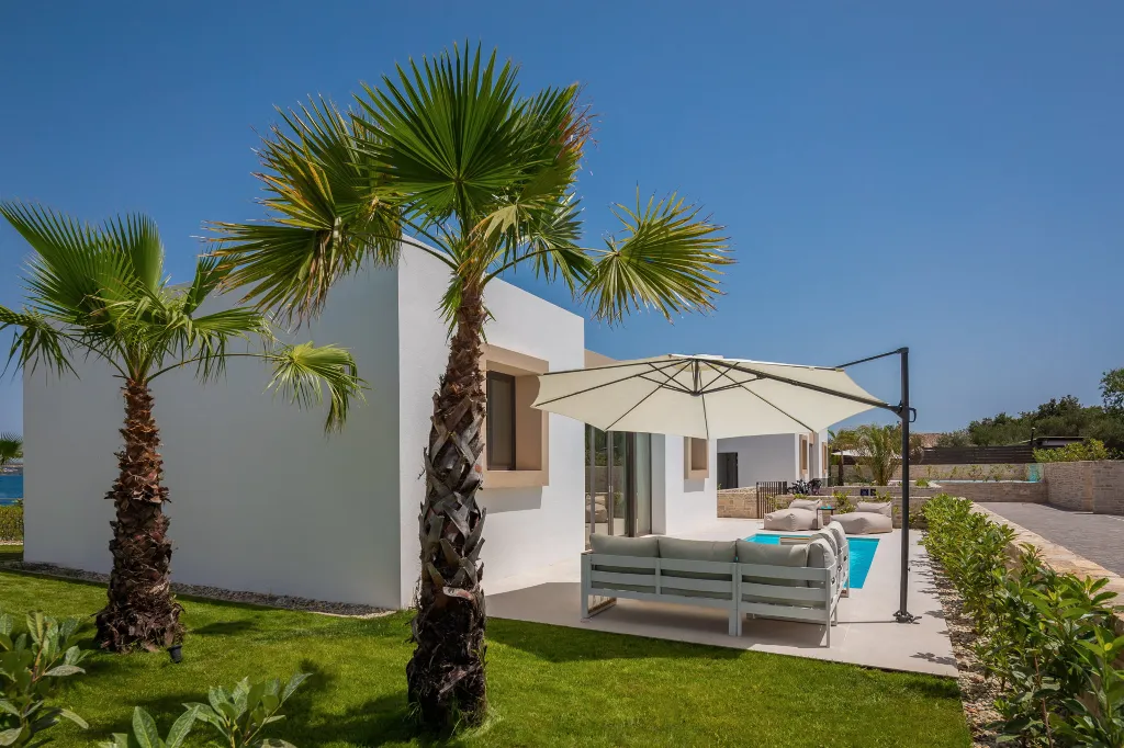 Contemporary Seaside Villa with Pool in Tkon