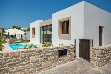 Contemporary Seaside Villa with Pool in Tkon