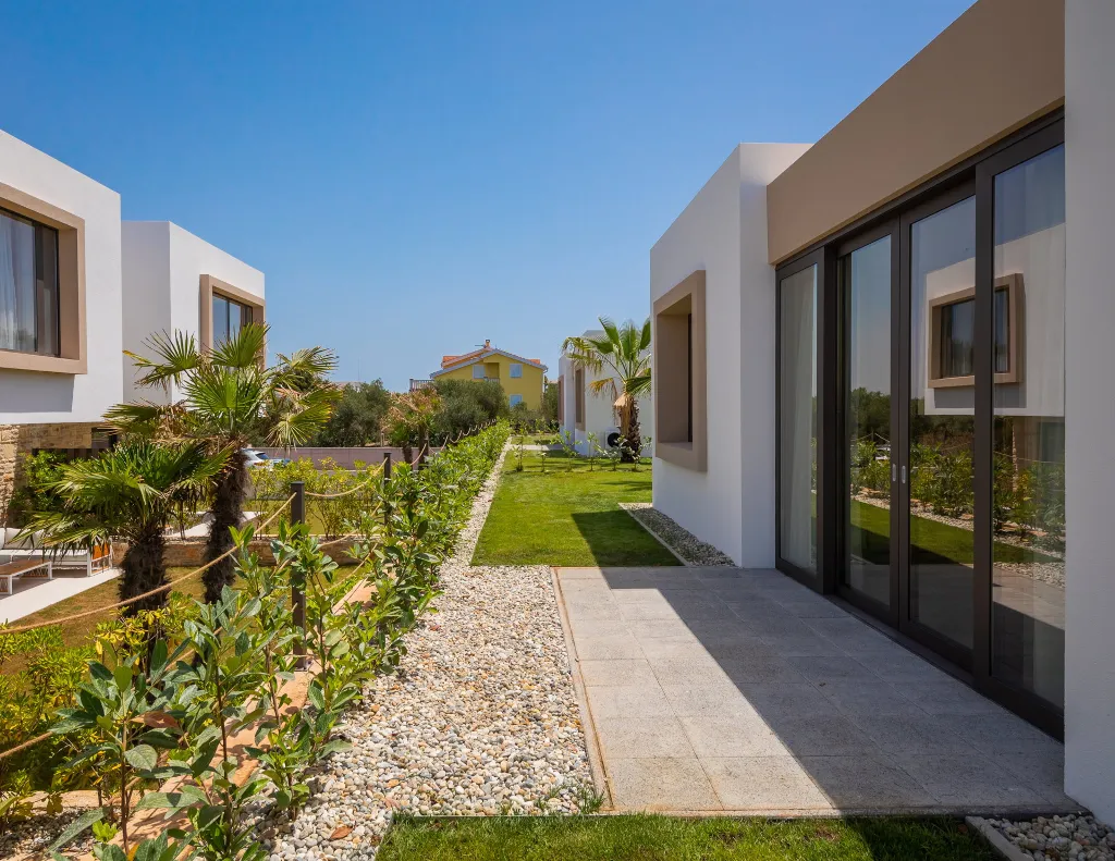 Contemporary Seaside Villa with Pool in Tkon