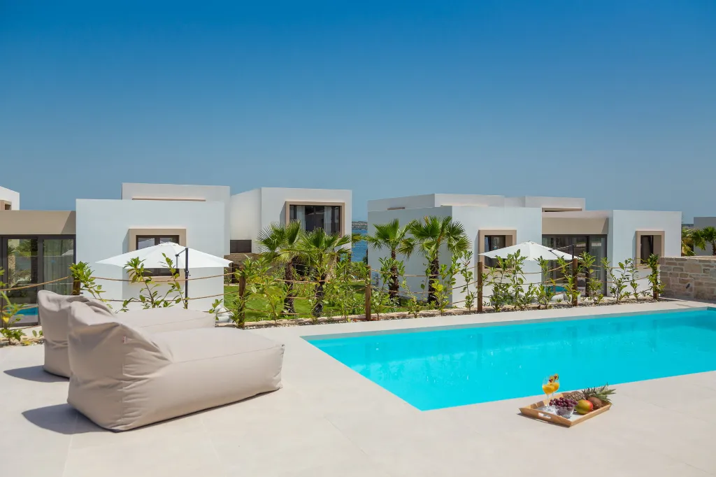 Modern Seaside Villa with Pool, Tkon