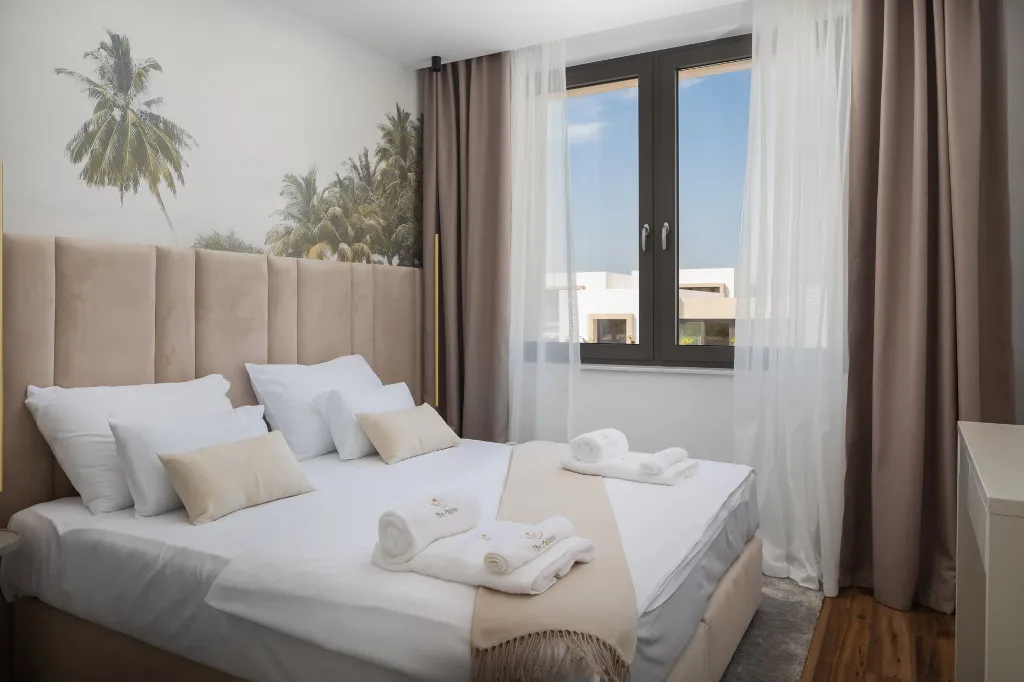 Modern Seaside Villa with Pool, Tkon