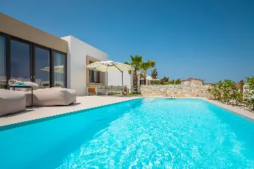 Beachfront Villa with Private Pool in Tkon