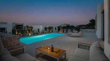 Beachfront Villa with Private Pool in Tkon