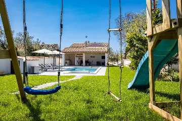 Family Villa with Heated Pool in Krnica