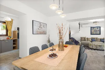 Family Villa with Heated Pool in Krnica