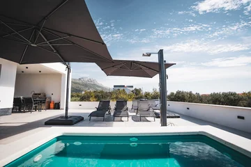 Contemporary Villa with Pool and Sea Views, Kaštel Stari