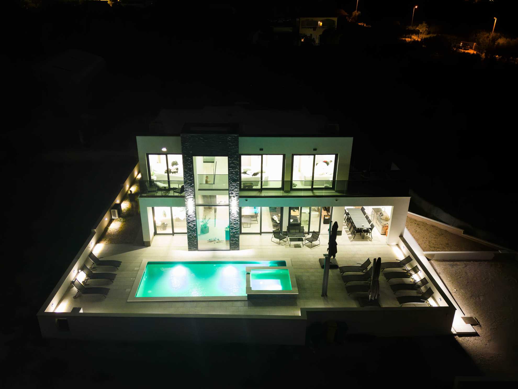 Luxury Villa Lunero with Pool