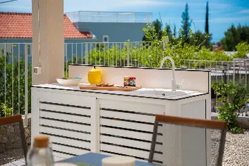 Modern Poolside Villa Retreat in Baška Voda