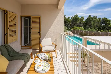 Modern Poolside Villa Retreat in Baška Voda