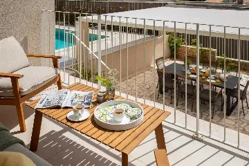 Modern Poolside Villa Retreat in Baška Voda