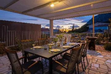 Modern Poolside Villa Retreat in Baška Voda