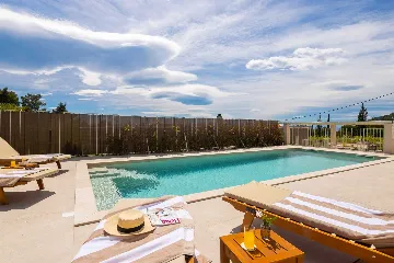 Modern Poolside Villa Retreat in Baška Voda