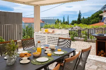 Modern Poolside Villa Retreat in Baška Voda