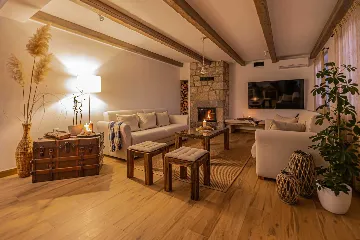 Spacious Sea View Villa with Pool in Bribir