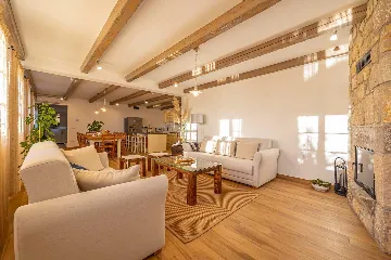 Spacious Sea View Villa with Pool in Bribir