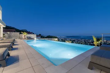 Contemporary Villa Retreat with Pool in Kaštel Stari