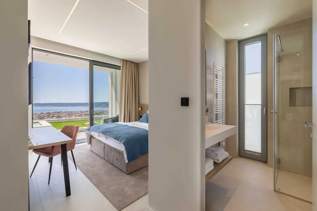 Contemporary Villa Retreat with Pool in Kaštel Stari