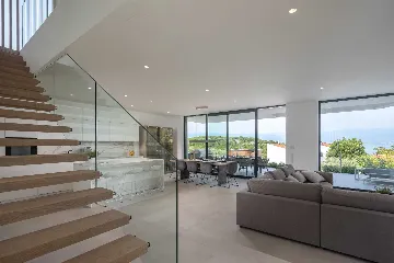 Modern Family Villa with Pool in Vrbnik