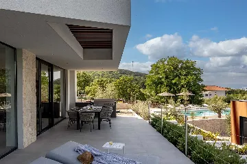 Modern Family Villa with Pool in Vrbnik