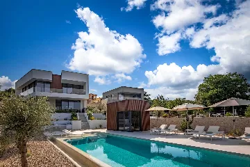 Modern Family Villa with Pool in Vrbnik