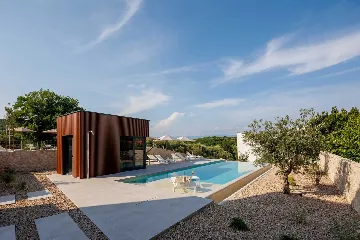 Modern Family Villa with Pool in Vrbnik
