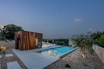 Modern Family Villa with Pool in Vrbnik