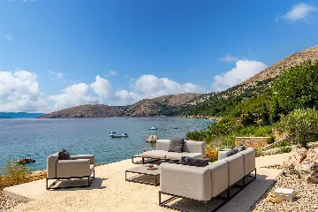 Seaside Villa Retreat with Pool, Stara Baška