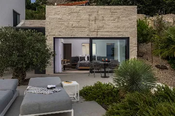 Seaside Villa Retreat with Pool, Stara Baška