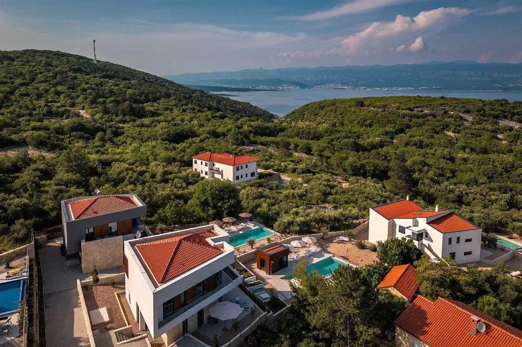 Modern Villa with Infinity Pool on Krk Island