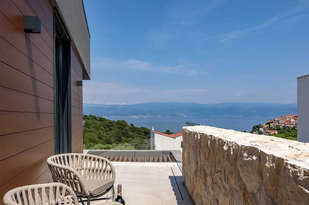 Modern Villa with Infinity Pool on Krk Island