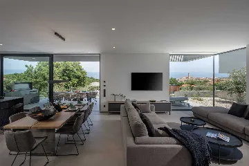 Modern Villa with Infinity Pool on Krk Island