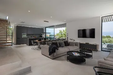 Modern Villa with Infinity Pool on Krk Island