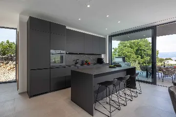 Modern Villa with Infinity Pool on Krk Island