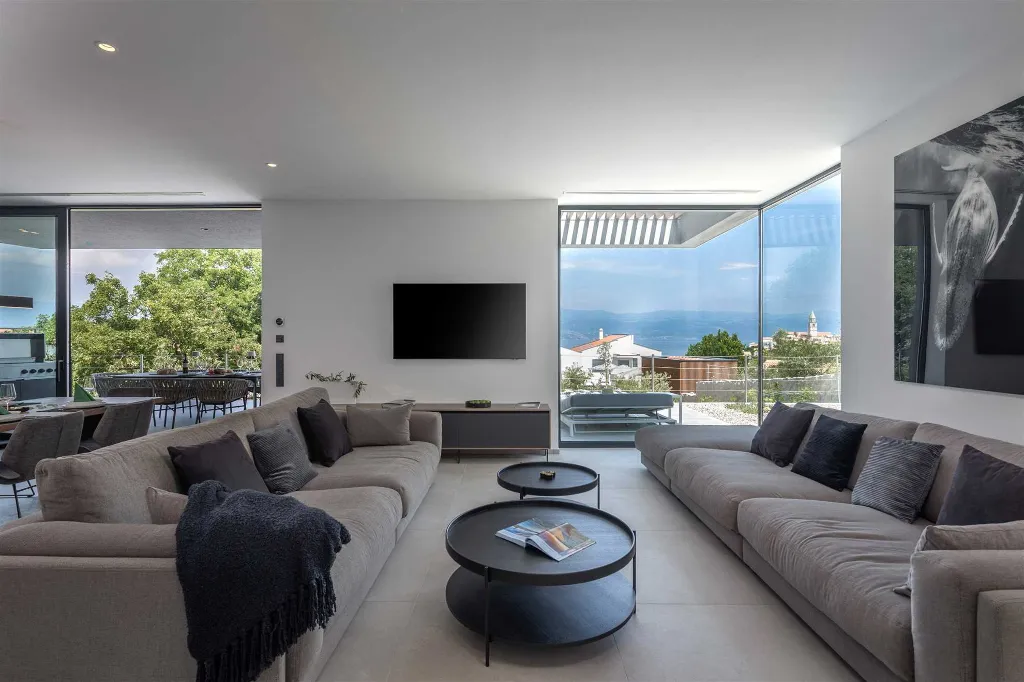 Modern Villa with Infinity Pool on Krk Island
