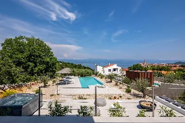 Modern Villa with Infinity Pool on Krk Island
