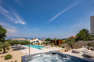 Modern Villa with Infinity Pool on Krk Island
