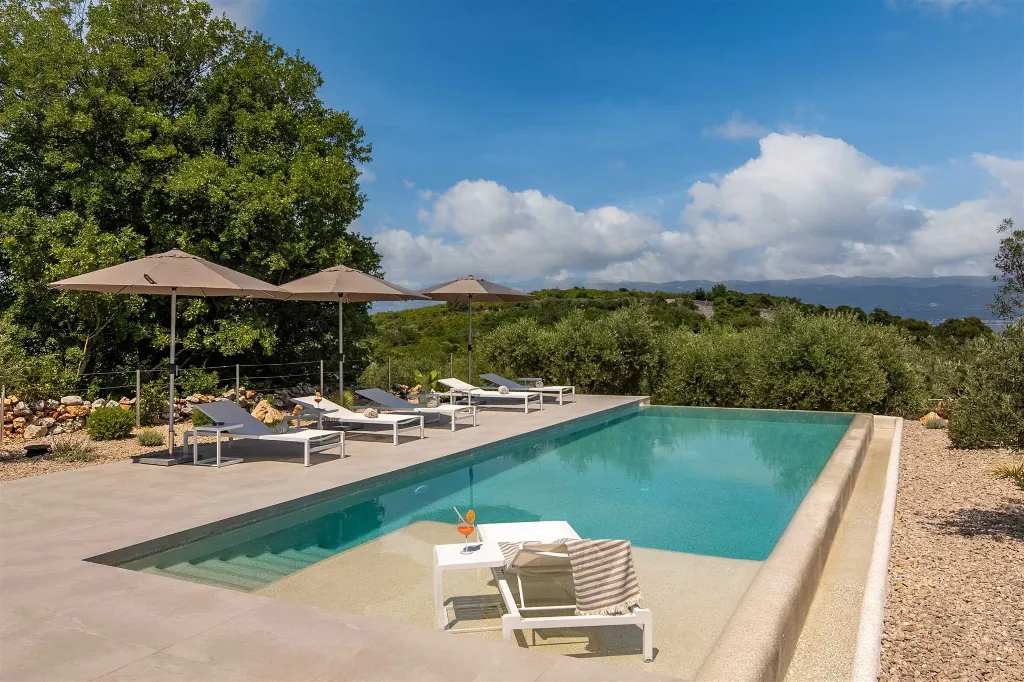 Modern Villa with Infinity Pool on Krk Island
